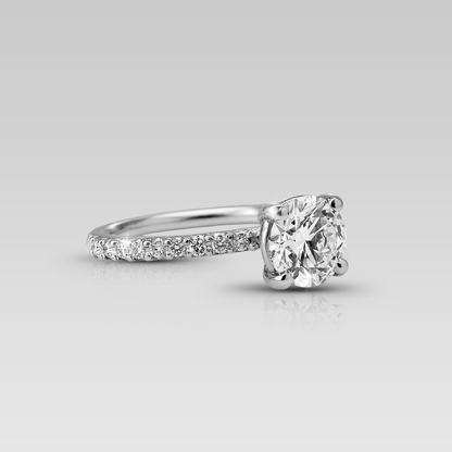 Anillo de Compromiso Queen • Round