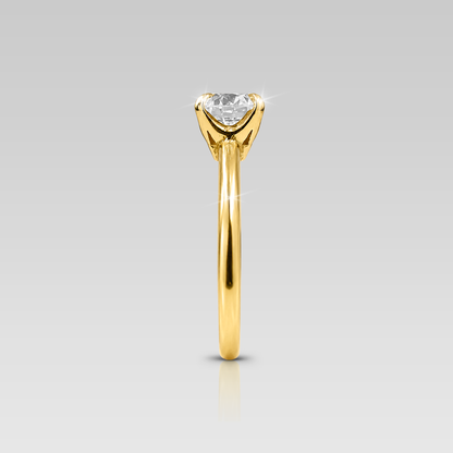 Anillo de Compromiso Solitario Adamant • Round