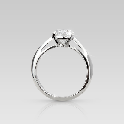 Anillo de Compromiso Solitario Especial • Round