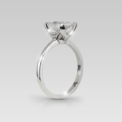 Anillo de Compromiso Solitario Adamant • Cushion