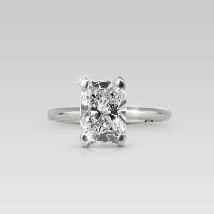 Anillo de Compromiso Solitario Adamant • Cushion