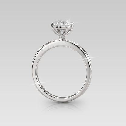 Anillo de Compromiso Solitario Adamant • Pear